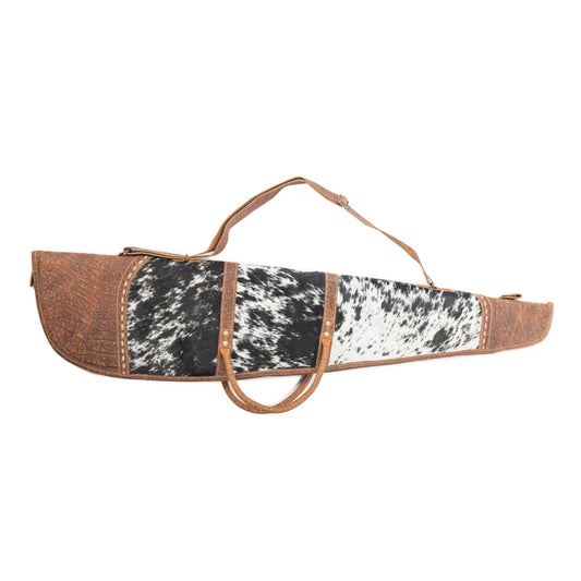 S-9969 MYRA WILDHORN LTHR RIFLE SMOKE GUNCASE