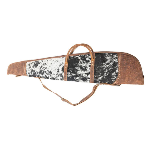 S-9969 MYRA WILDHORN LTHR RIFLE SMOKE GUNCASE