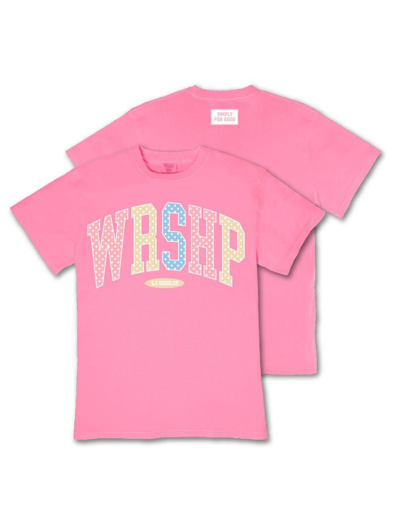 S4G-WORSHIP-BLSHBRY Simply Southern Worship T-Shirt