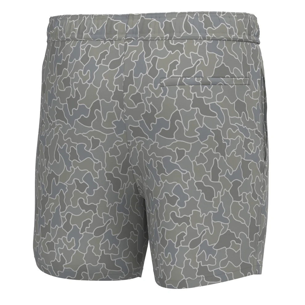 L1600021 Local Boy Bayview Swim Trunk Cobblestone Gray
