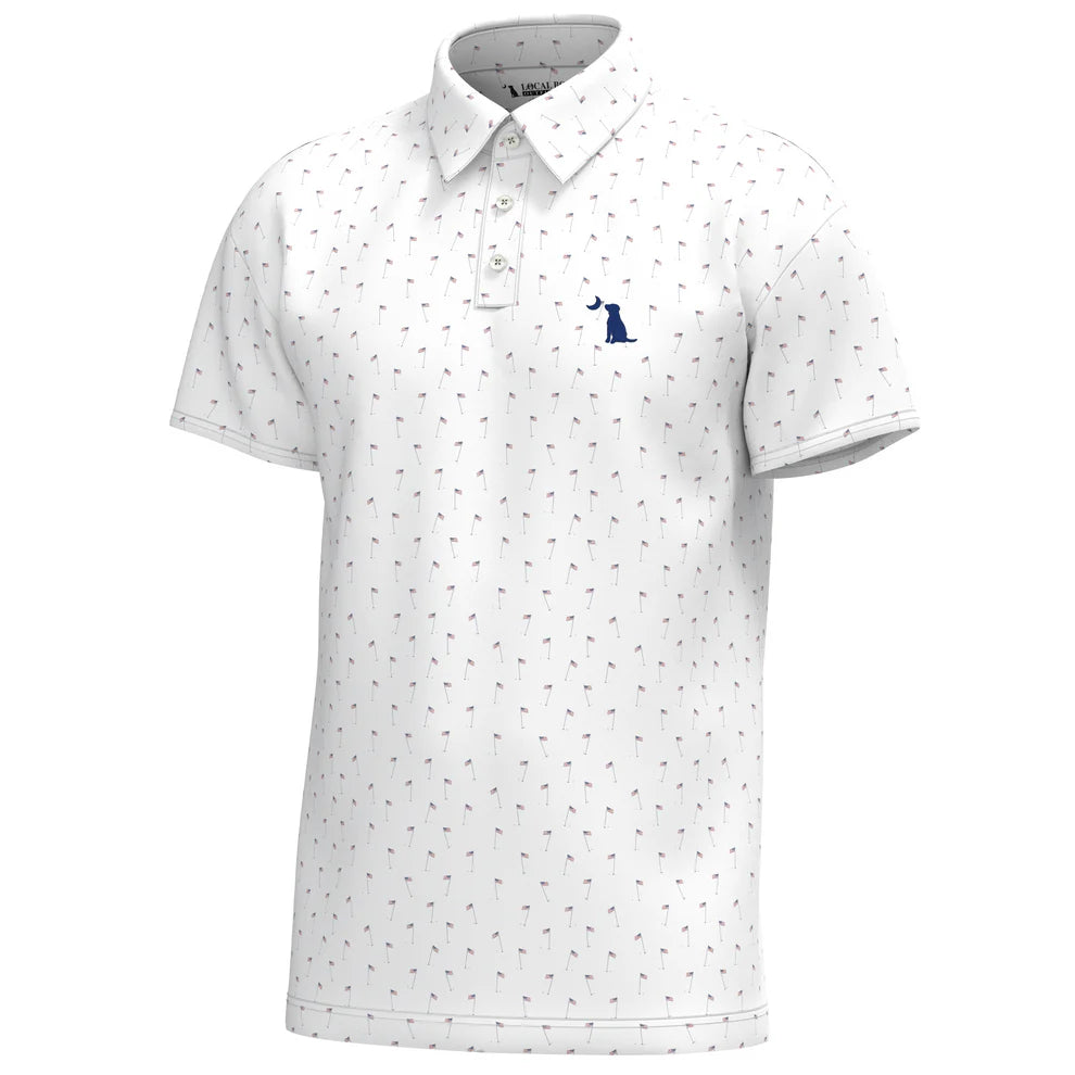 L1200058 LOCAL BOY Dirty Myrtle Polo USA 19th Hole