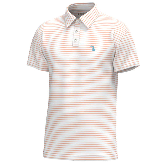 L1200010-PCW-S Local Boy Edisto Polo Peach White