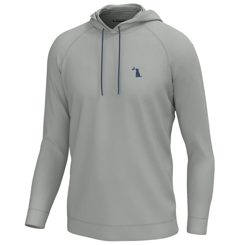 L1300035 Local Boy Hemlock Hoodie Cool Grey