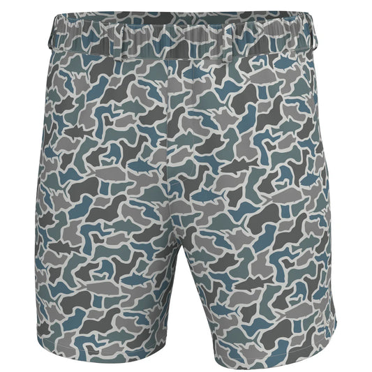 L1800002 Local Boy Youth Volley Short Fish Camo