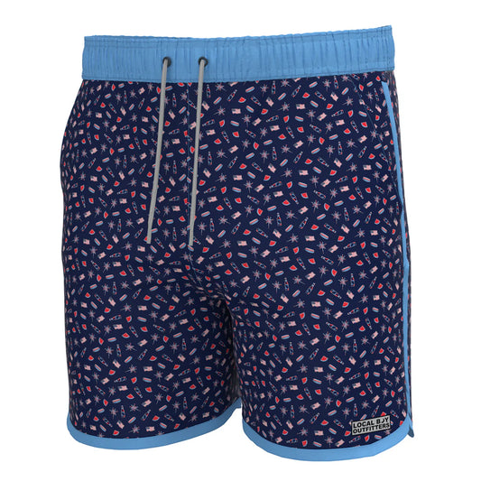 L1600020 Local Boy Wando Swim Trunks Land of the Free
