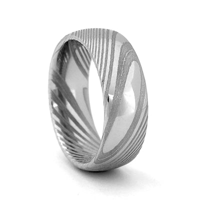 162732 Steel Revolt SR Damascus Steel 8MM Domed DS 0