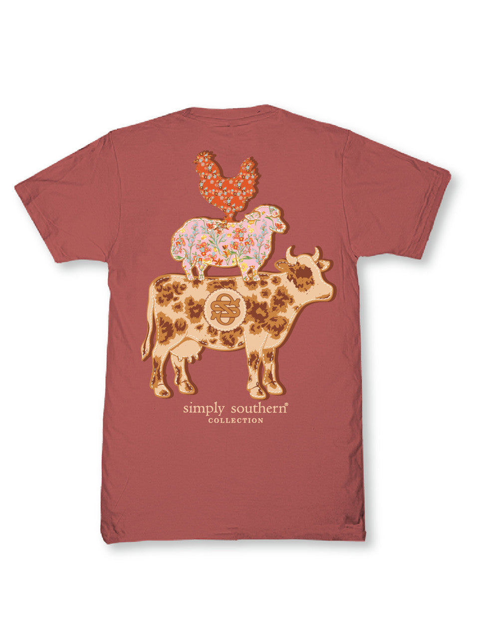 SS-FARM-MAPLE Simply Southern Farm T-Shirt