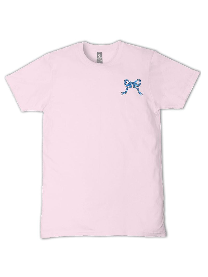 YTH-SS-JESUS-PEONY Youth Simply Southern 'She loves Jesus and America too' Pink