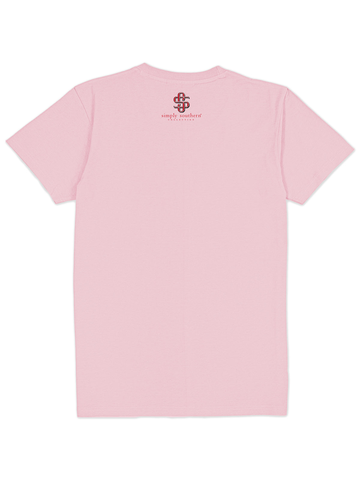 SS-NUTS-PEONY Simply Southern Women's Y'all Are Nuts T-shirt Peony 0