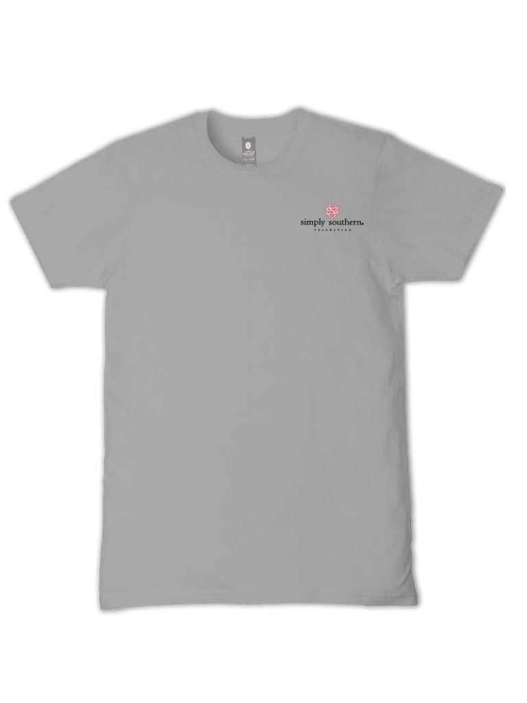 SS-STILL-LUNAR Simply Southern Women's Be Still Chicken T-Shirt Lunar 0
