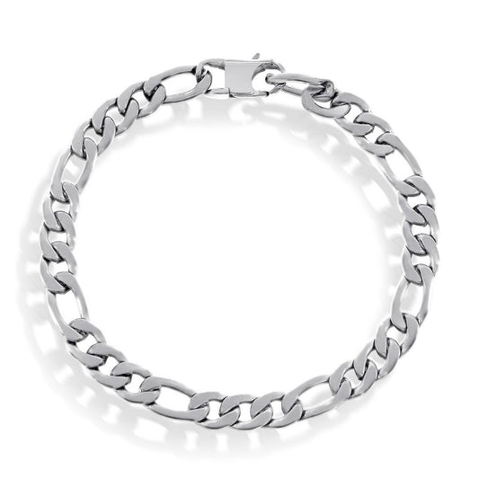 ST-1699 Classic Imports Of New York Stainless Steel 7mm Figaro Chain Bracelet 0