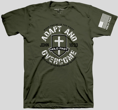 KHF2301 Kerusso Adapt and Overcome Short Sleeve T-shirt Military Green