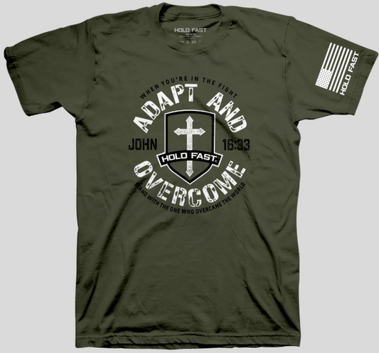 KHF2301 Kerusso Adapt and Overcome Short Sleeve T-shirt Military Green