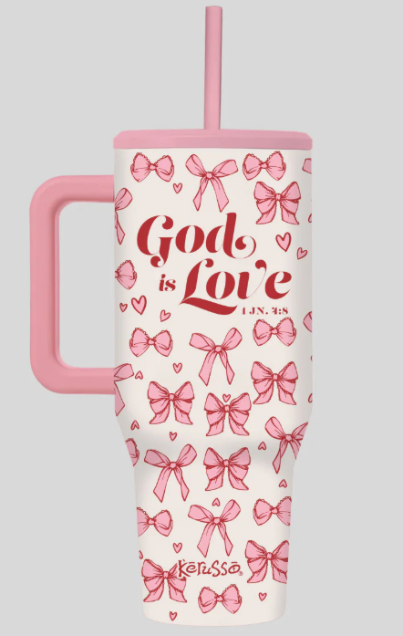 MUGS525 Kerusso 40OZ God is Love Mug