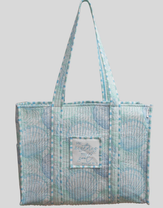 TOTE150 Kerusso Grace & Truth Tote Seaside Treasure Tote