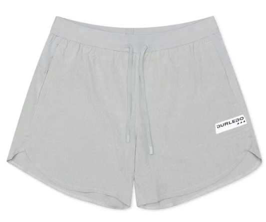 RUNS-HLG Burlebo Training Short Light Heather Grey