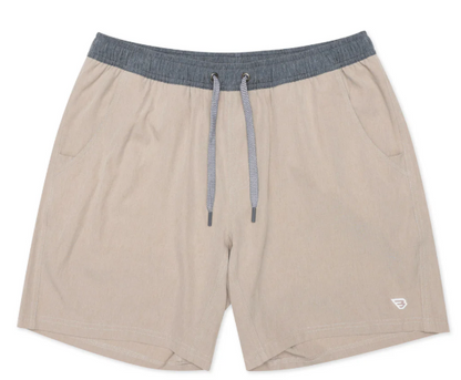 AS-K-VENC Burlebo Athletic Short Khaki Heather Venado Camo Liner