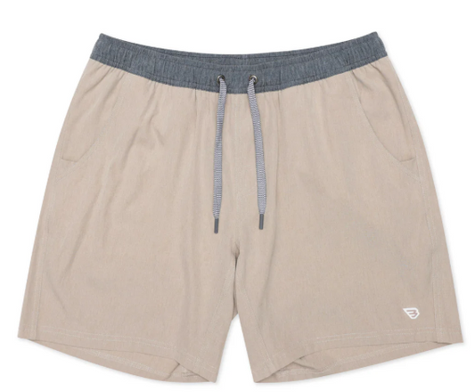 AS-K-VENC Burlebo Athletic Short Khaki Heather Venado Camo Liner