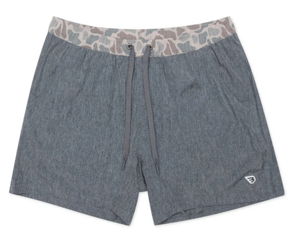 AS-GG-DCL Burlebo Athletic Short Grizzly Grey Classic Deer Camo Liner