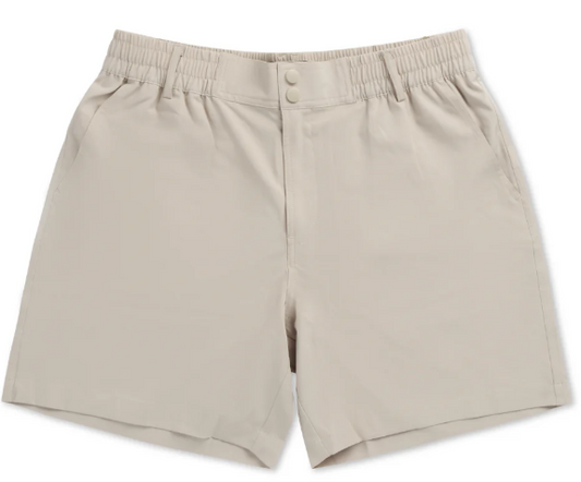 ES-LK-OLDG Burlebo Everyday Shorts Light Khaki Old Glory