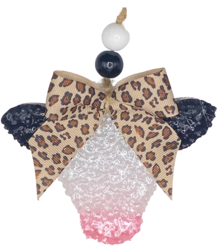 Beaded Elsie the Cow Freshie - Clean Cotton