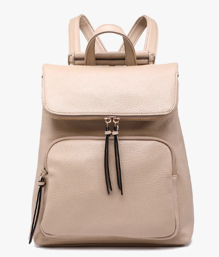 BP2748-SD Jen & Co Everlee Backpack Sand