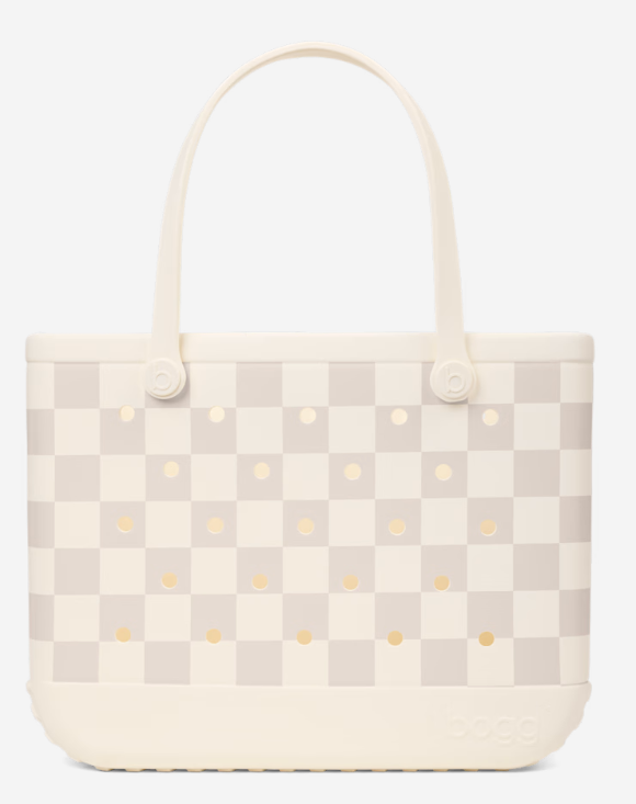 BP2010004-CCMSH-OS Original Bogg Bag Checkered Coconut/Mushroom 0
