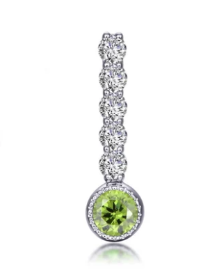 BP003 Lafonn Sterling Silver Birthstone Love Pendant 0