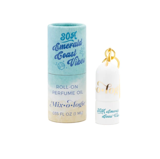 MRB-30A Mixologie Keychain Mini Roller Emerald Coast Vibes 0
