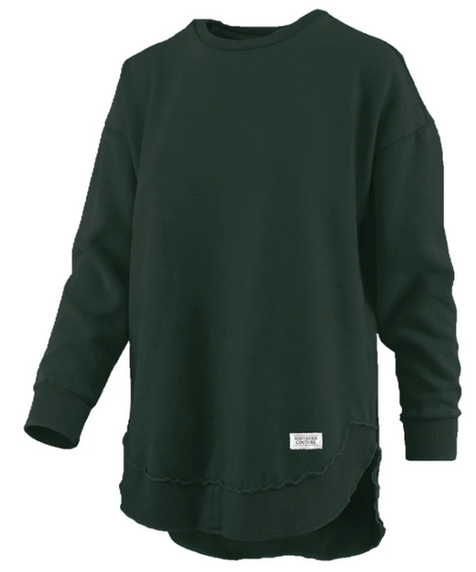 SCPR142TA Southern Couture SC Comfy Round Here Sweatshirt Moss 0