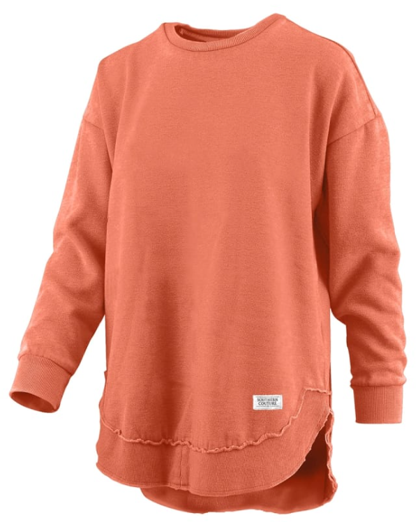 SCPR142TA Southern Couture SC Comfy Round Here Sweatshirt Teracotta 0