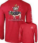 Barnyardchristmas-LS Southernology Barnyard Christmas Long Sleeved T-Shirt 0