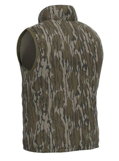 L1300044 Local Boy Duck Down Vest Mossy Oak Original Bottomland Camo 0