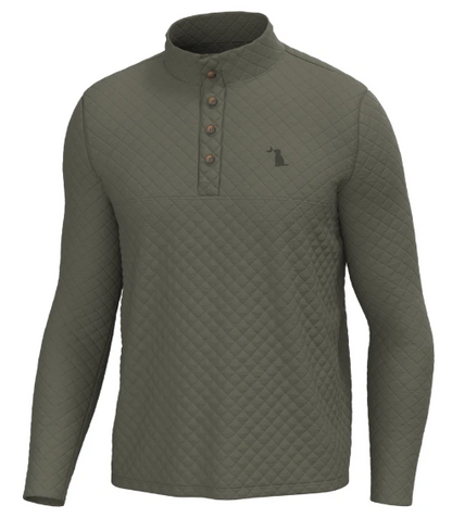 L1300058 Local Boy Heritage Pullover Moss Green 0
