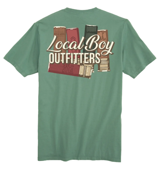 L1000842 Local Boy Shells T-Shirt Light Green 0