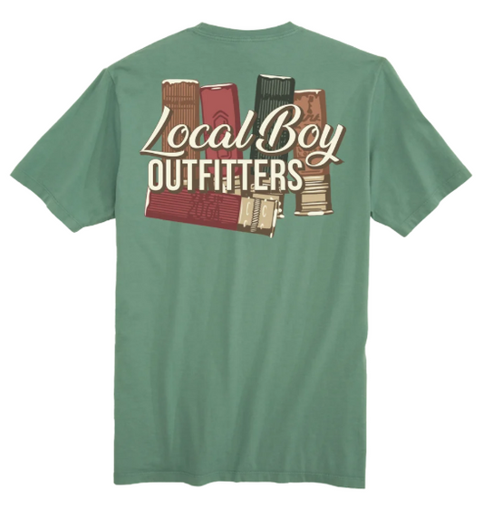 L1000842 Local Boy Shells T-Shirt Light Green 0