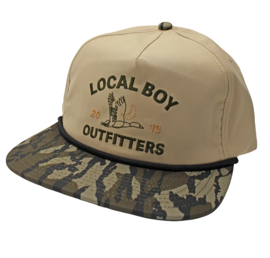 L3000822 Local Boy Duck Lines Low-Profile Rope Hat Duck Lines 0