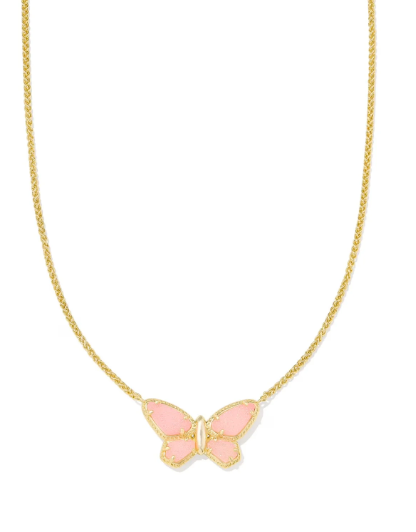 9608872862 Kendra Scott Dolly Parton Butterfly Pendant Pink Drusy 0