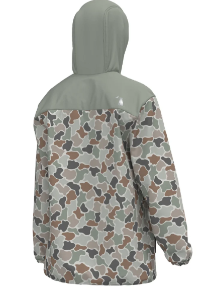 L5130041 Local Girl Rain Jacket Forest Camo Flora 0