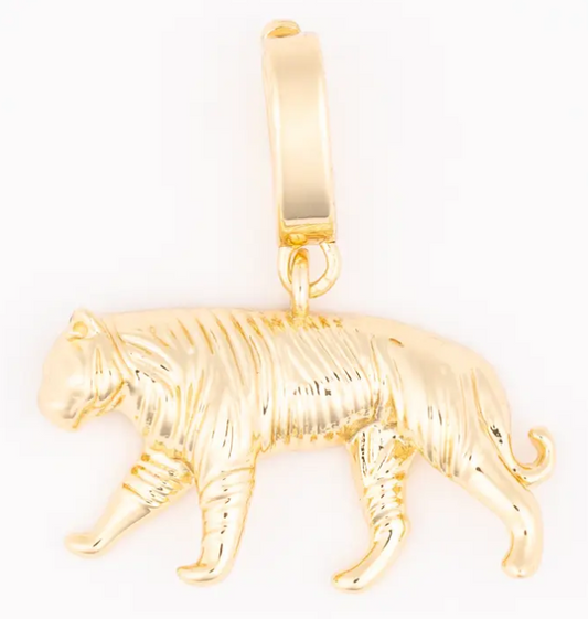 75664 Michelle McDowell Sophie Charm Mabel Tiger Gold Tone 0