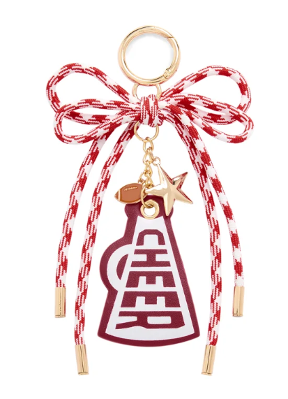02-24-047MAR Shiraleah Cheer Gameday Bag Charm Maroon 0