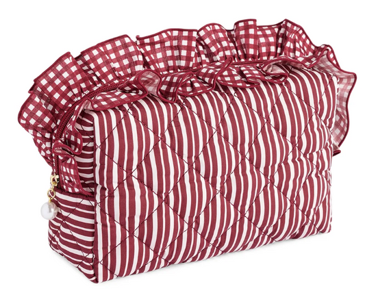 02-62-142MAR Shiraleah Lucy Zip Pouch Maroon 0