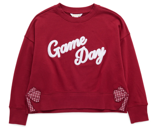 04-88-035MAR Shiraleah Gameday Relaxed Sweatshirt Maroon 0