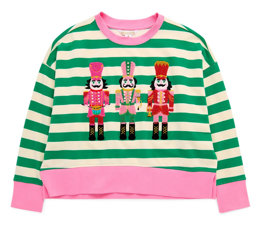 04-88-A54MUL Shiraleah Nutcrackers Relaxed Sweatshirt 0