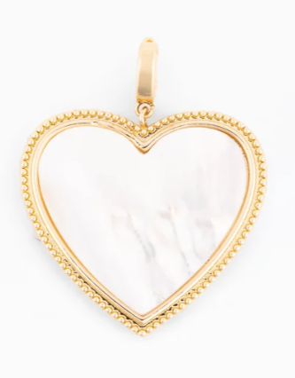 78463 Michelle McDowell Charm Sophie Pearl Heart 0