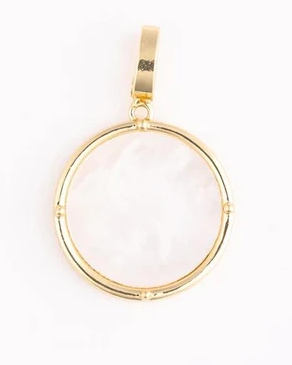 69081 Michelle McDowell Charm Luxe Sophie Pearl Coin 0