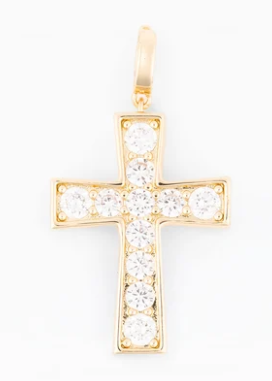 78466 Michelle McDowell Charm Sophie Pendant Cross 0