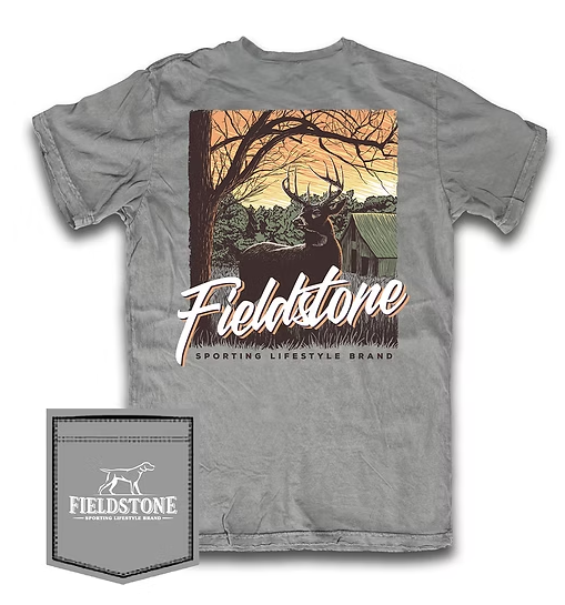987 Fieldstone Forest King T-Shirt Concrete 0
