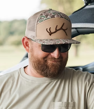 RH-147 Fieldstone 7 Panel 3D Puff Shed Hat 0