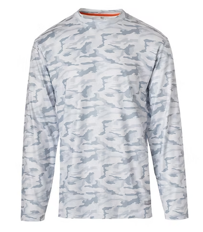710 Fieldstone Camo Dry Fit Long Sleeve Tee Snow 0